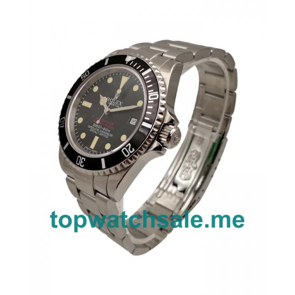 UK Black Dials Steel Rolex Sea-Dweller 1665 Replica Watches