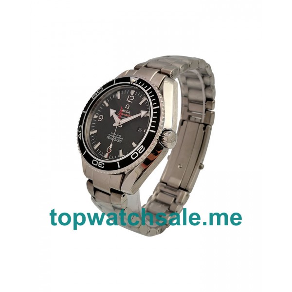 UK Black Dials Steel Omega Seamaster Planet Ocean 232.30.42.21.01.001 Replica Watches