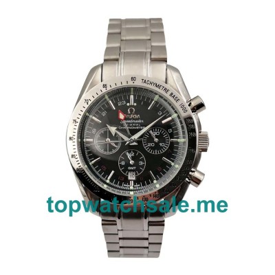 UK Black Dials Steel Omega Speedmaster 3581.50.00 Replica Watches