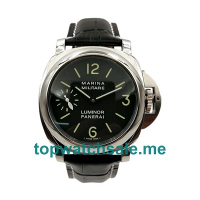 UK Black Dials Steel Panerai Luminor PAM00082 Replica Watches