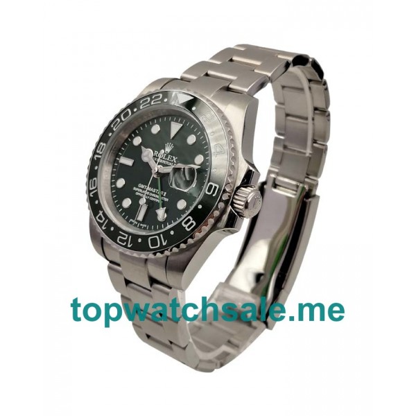 UK Black Dials Steel Rolex GMT-Master II 116700 LN Replica Watches