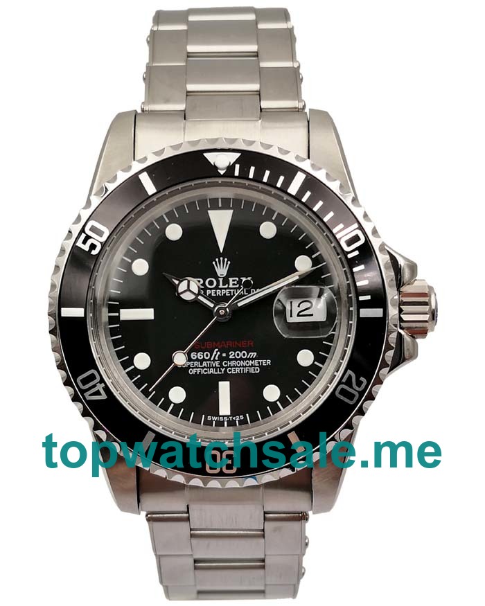 UK Black Dials Steel Rolex Submariner 1680 Replica Watches