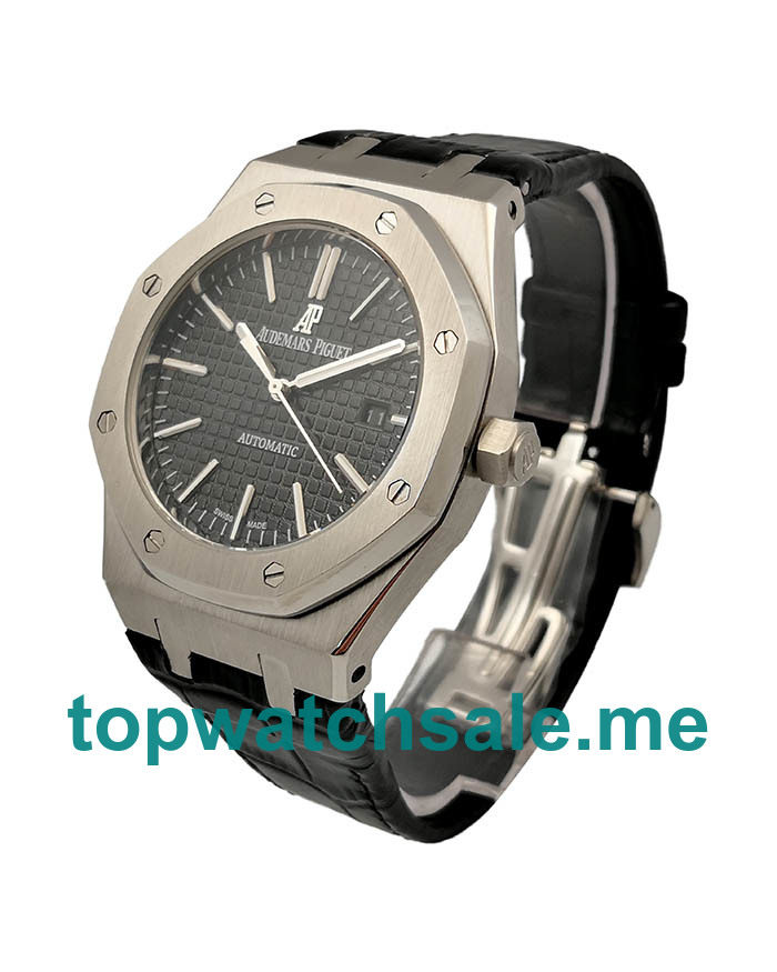 UK Black Dials Steel Audemars Piguet Royal Oak 15400ST Replica Watches