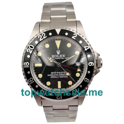 UK Black Dials Steel Rolex GMT-Master 16700 Replica Watches