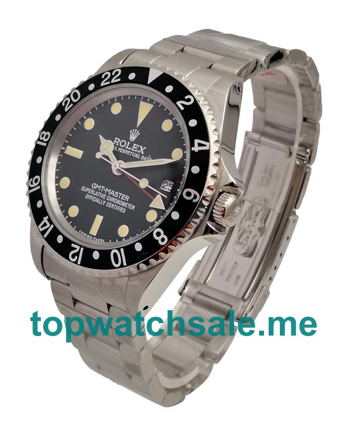 UK Black Dials Steel Rolex GMT-Master 16700 Replica Watches