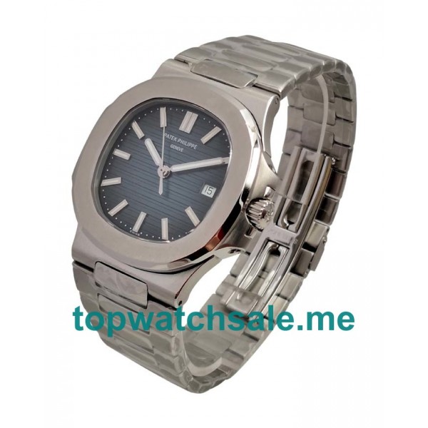 UK Blue Dials Steel Patek Philippe Nautilus 5711/1A Replica Watches