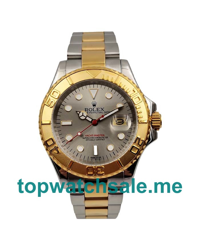 UK Gray Dials Steel And Gold Rolex Yacht-Master 16623 Replica Watches