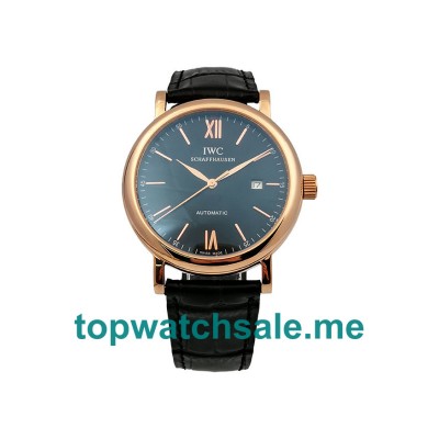 UK Rose Gold Automatic IWC Portofino IW356522 Replica Watches