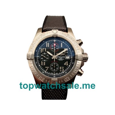 UK Gray Dials Titanium Breitling Avenger Bandit E13383 Replica Watches