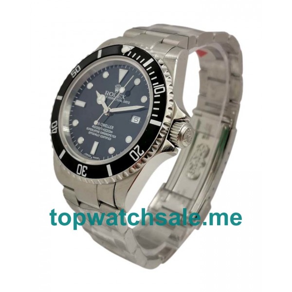 UK Black Dials Steel Rolex Sea-Dweller 116600 Replica Watches