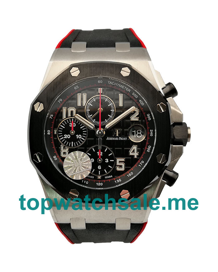 UK Black Dials Steel Audemars Piguet Royal Oak Offshore 26470SO Replica Watches