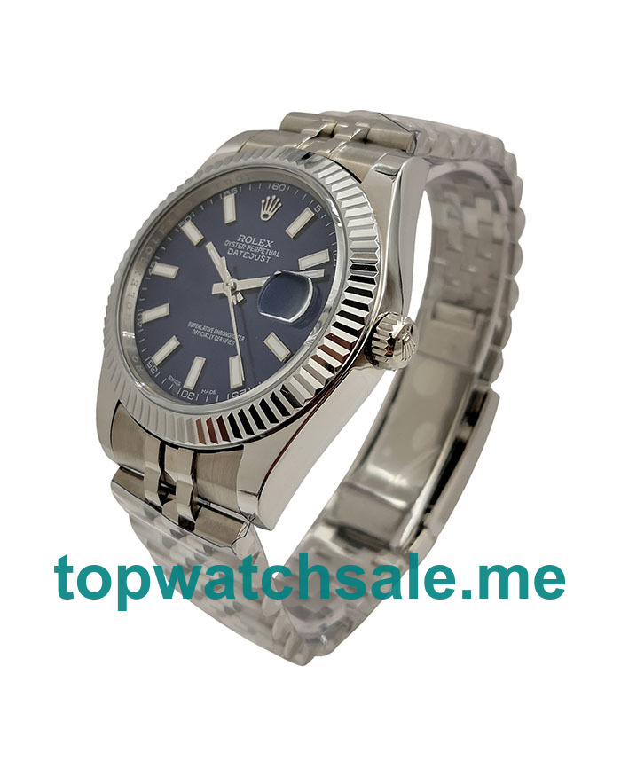 UK Blue Dials Steel Rolex Datejust 116334 Replica Watches