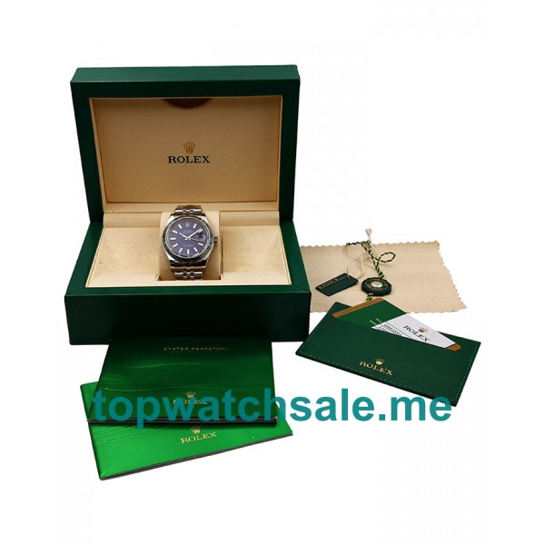 UK Blue Dials Steel Rolex Datejust 116334 Replica Watches