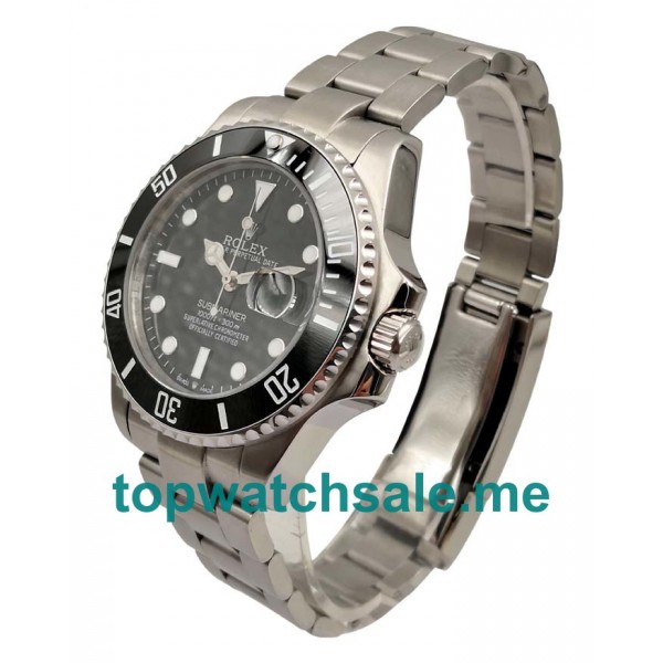 UK Black Dials Steel Rolex Submariner 116610 LN Replica Watches