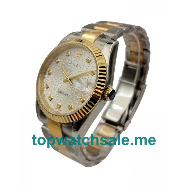 UK Silver Dials Steel Rolex Datejust 116233 Replica Watches