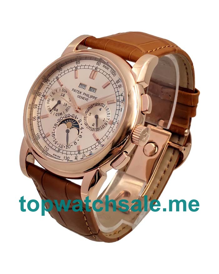 UK Champagne Dials Rose Gold Patek Philippe Grand Complications 5270R Replica Watches