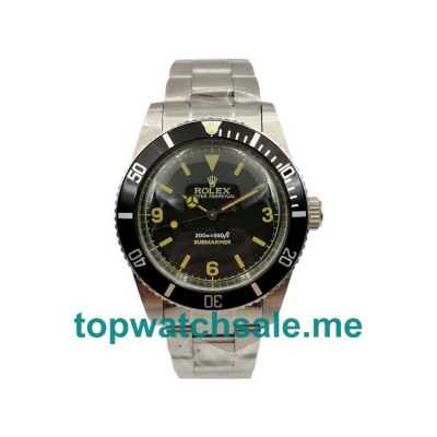 UK Black Dials Steel Rolex Submariner 5513 Replica Watches