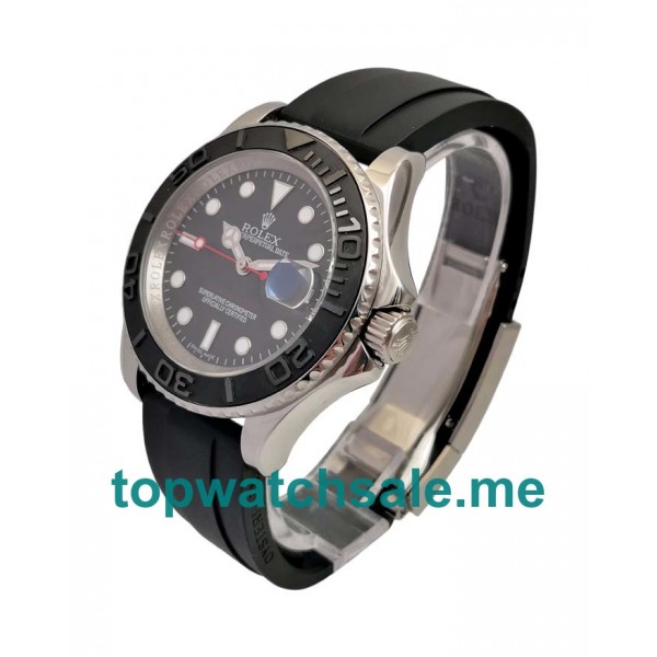 UK Black Dials Steel Rolex Yacht-Master 116655 Replica Watches