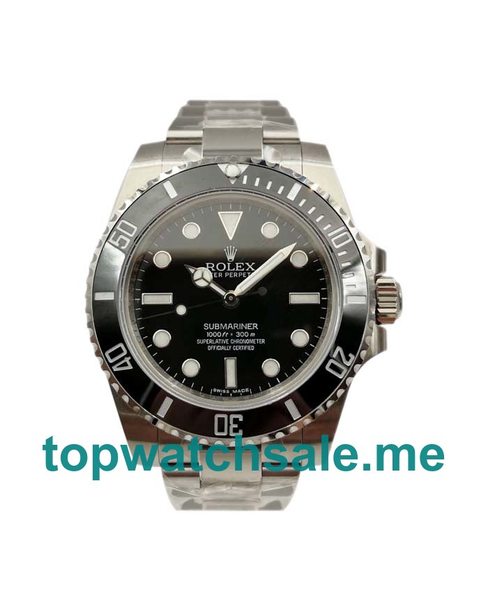 UK Black Dials Steel Rolex Submariner 116610 LN Replica Watches