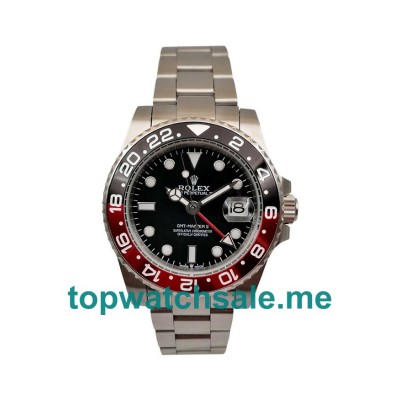 UK Black Dials Steel Rolex GMT-Master II 16710 Replica Watches