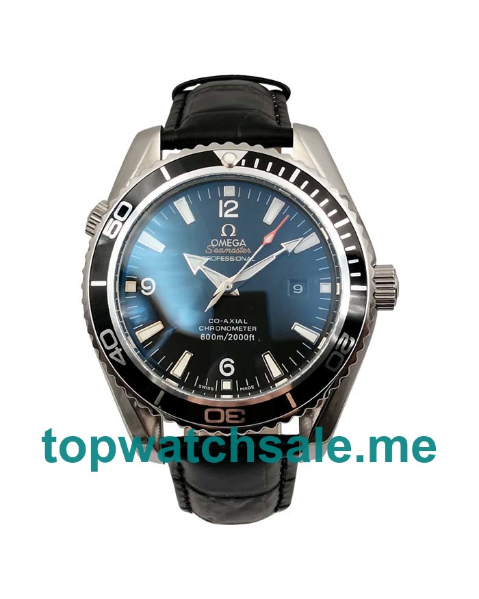 UK Black Dials Steel Omega Seamaster Planet Ocean 215.33.44.21.01.001 Replica Watches