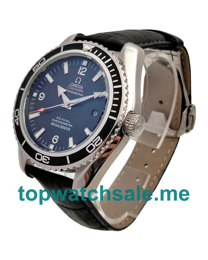 UK Black Dials Steel Omega Seamaster Planet Ocean 215.33.44.21.01.001 Replica Watches