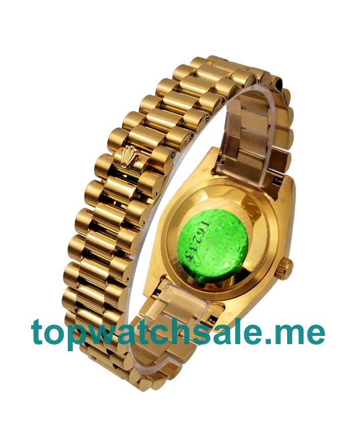 UK Champagne Dials Gold Rolex Day-Date 118238 Replica Watches