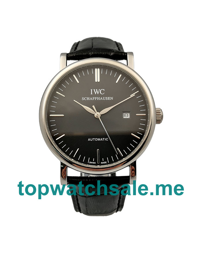 UK Black Dials Replica IWC Portofino IW356305 41 MM Watches