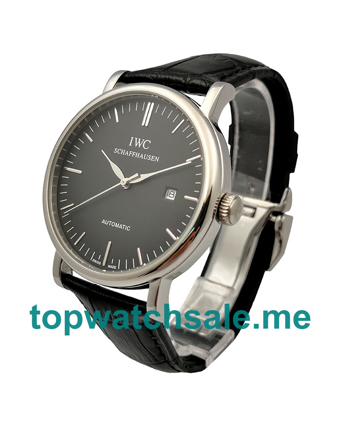 UK Black Dials Replica IWC Portofino IW356305 41 MM Watches