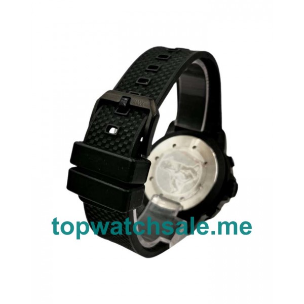 UK White Dials Black Steel IWC Aquatimer IW376705 Replica Watches