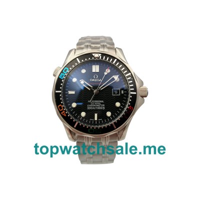 UK Black Dials Steel Omega Seamaster 300 M 212.30.41.20.01.005 Replica Watches