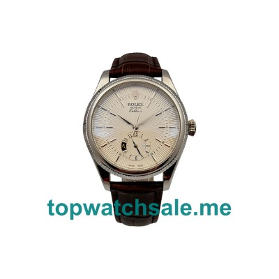 UK Silver Dials Steel Rolex Cellini 50529 Replica Watches