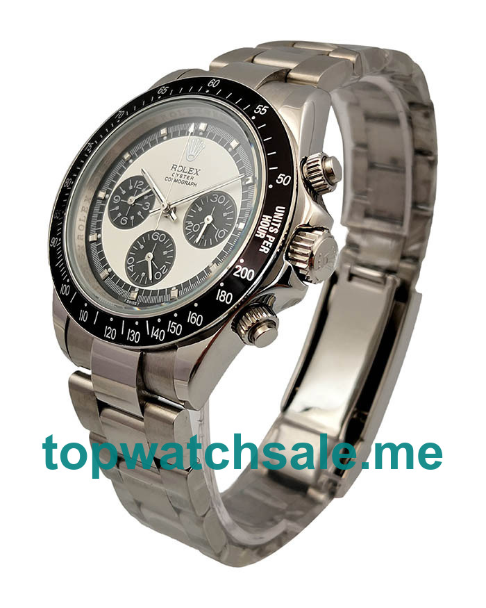 UK White Dials Steel Rolex Daytona Ref.6264 Replica Watches