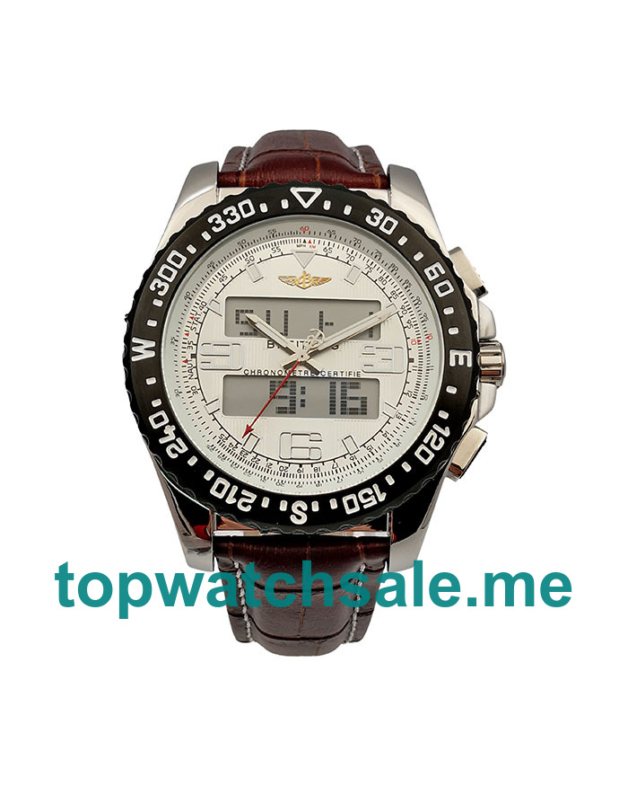 UK White Dials Replica Breitling Professional Airwolf Raven A78364 48MM Watches