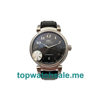 UK Black Dials Steel IWC Da Vinci IW356601 Replica Watches