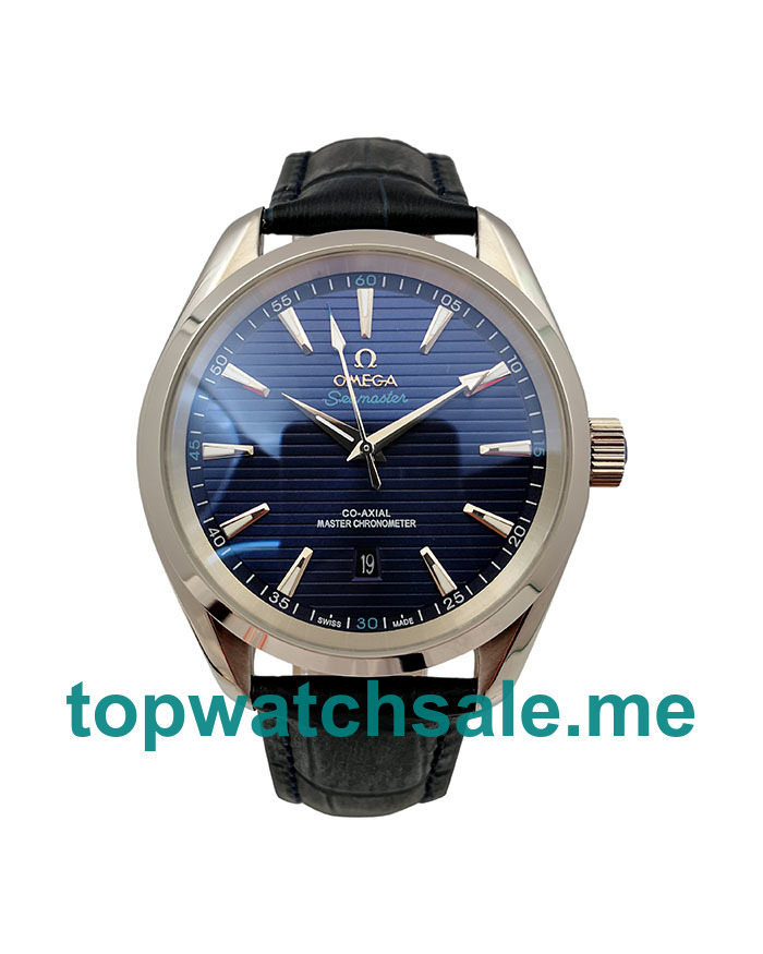 UK Blue Dials Steel Omega Seamaster Aqua Terra 150 M 220.13.41.21.03.001 Replica Watches