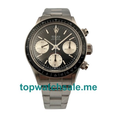 UK Black Dials Steel Rolex Daytona 6263 Replica Watches