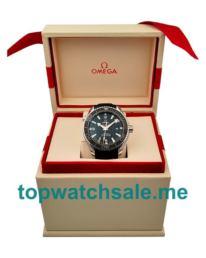 UK Black Dials Steel Omega Seamaster Planet Ocean 215.33.44.21.01.001 Replica Watches