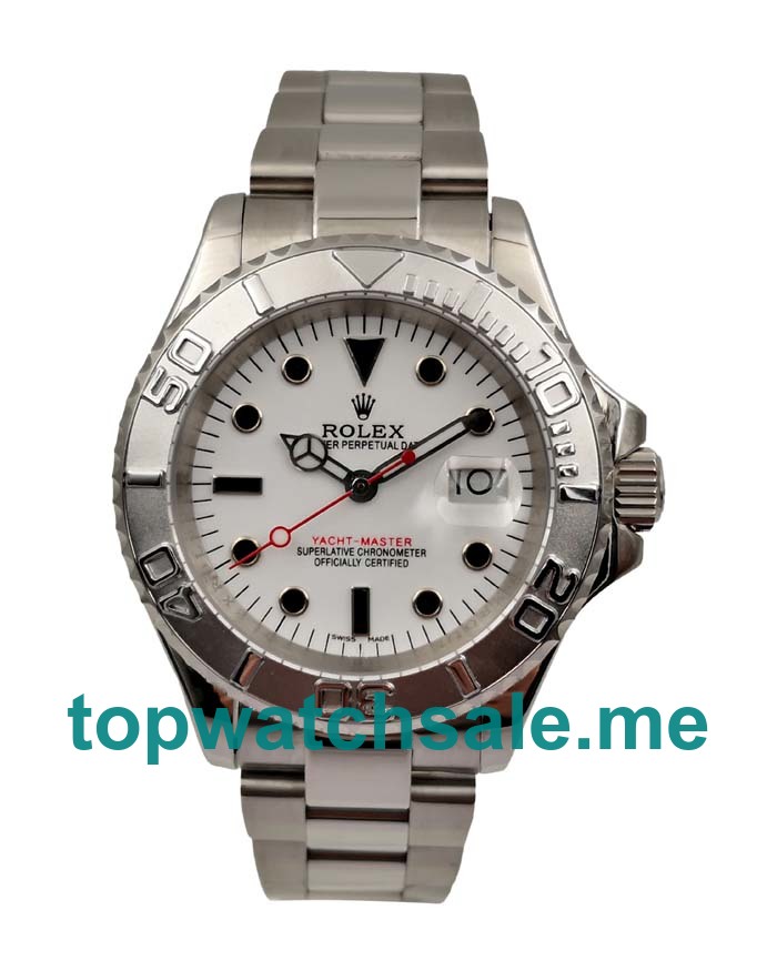 UK White Dials Steel Rolex Yacht-Master 16622 Replica Watches