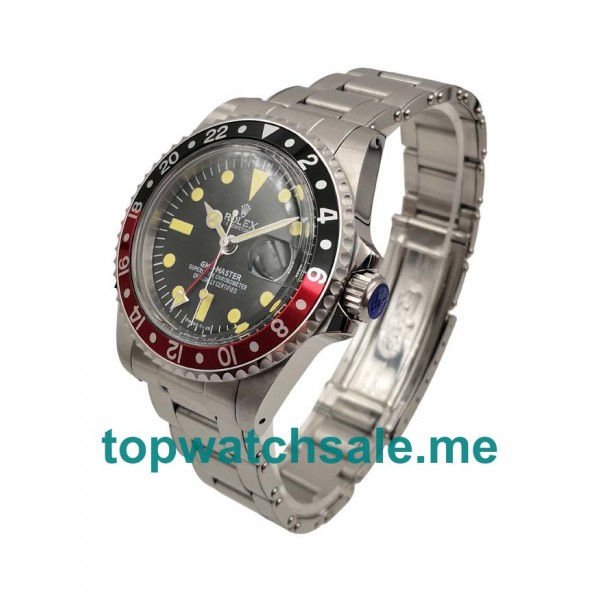 UK Black Dials Steel Rolex GMT-Master 16710 Replica Watches