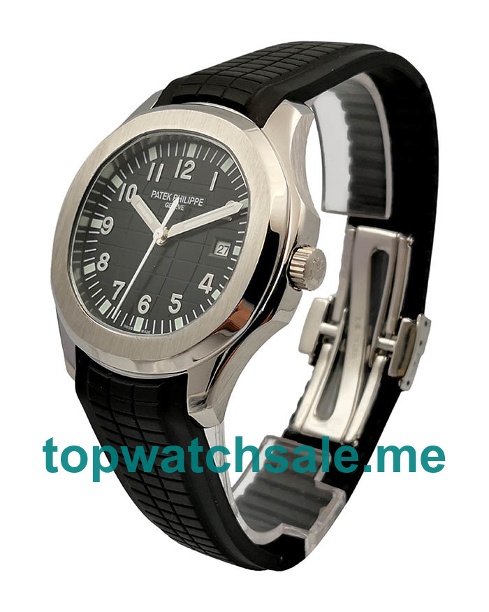 UK Black Dials Steel Patek Philippe Aquanaut 5167A Replica Watches