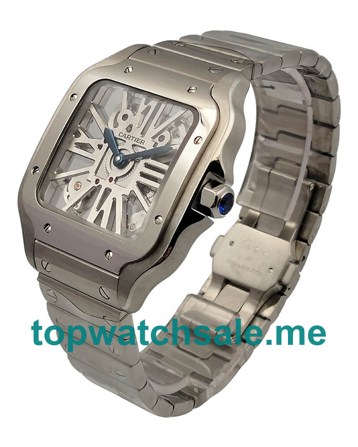 Swiss Made Fake Santos De Cartier WSSA0015 Watches UK For Sale Online