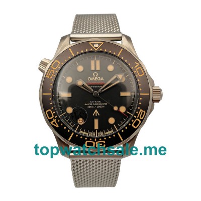 UK Black Dials Titanium Omega Seamaster 300 M 210.92.42.20.01.001 Replica Watches