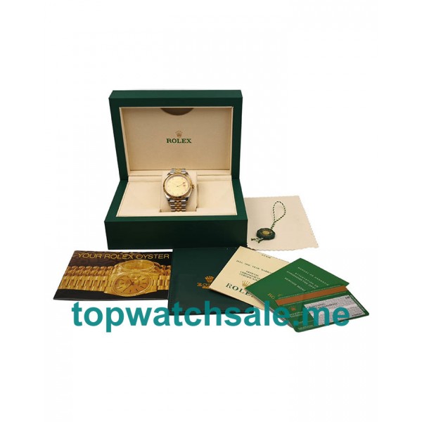 UK Champagne Dials Steel And Gold Rolex Datejust II 116333 EW Replica Watches