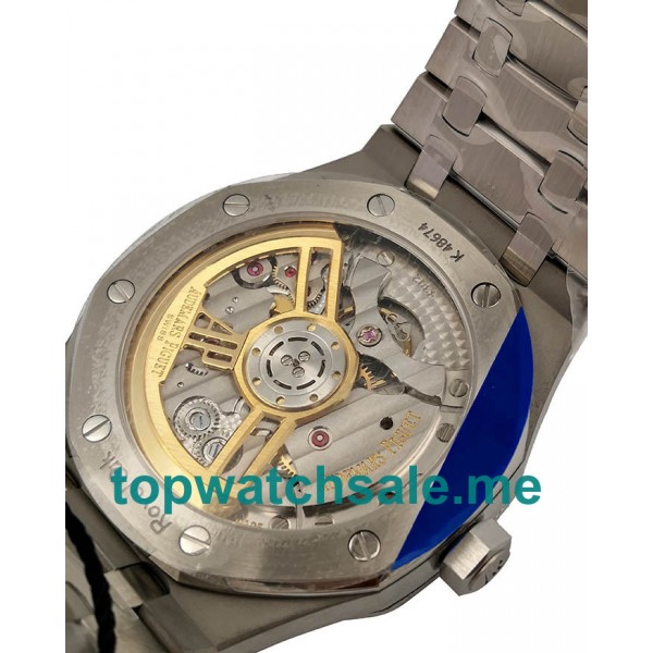 UK White Dials Audemars Piguet Royal Oak 15500ST.OO.1220ST.04 Fake Watches With Date Windows