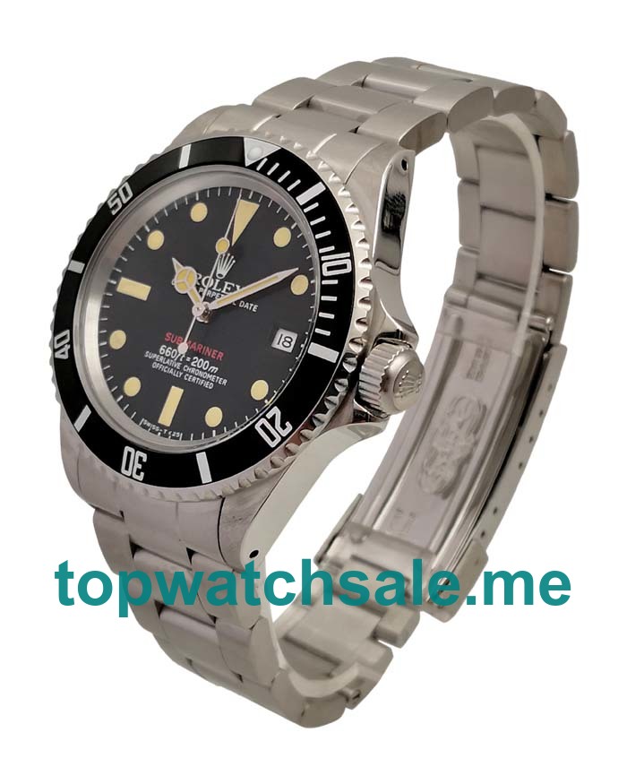 UK Black Dials Steel Rolex Submariner 1680 Replica Watches