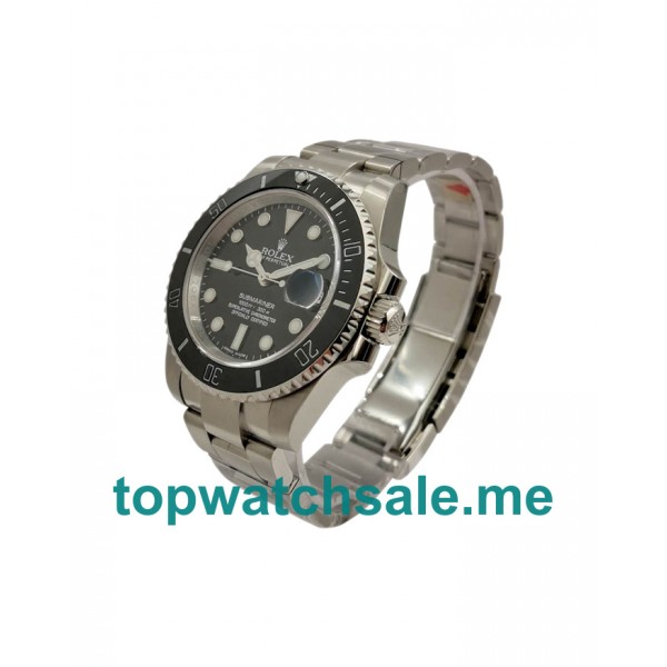 UK Black Dials Steel Rolex Submariner 116610LN Replica Watches