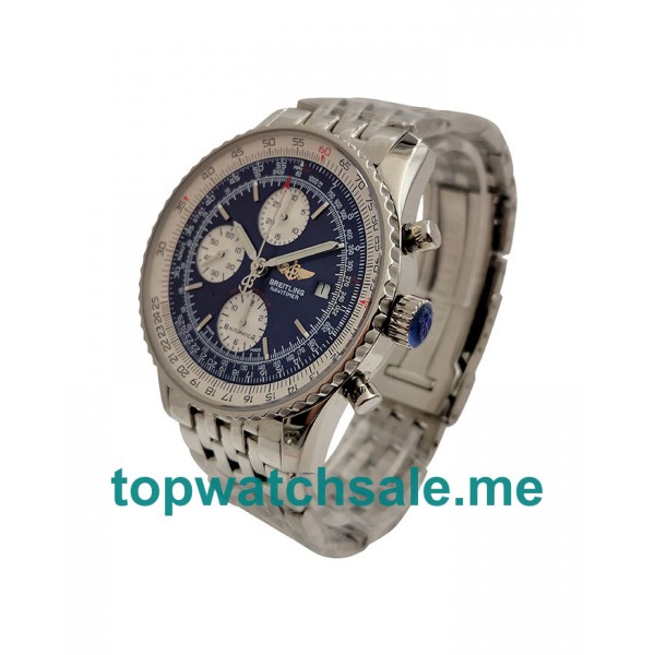 UK Blue Dials Steel Breitling Navitimer A13324 Replica Watches