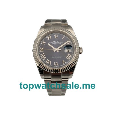 UK Blue Dials Steel Rolex Datejust 126334 Replica Watches