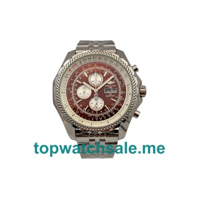 UK Brown Dials Steel Breitling Bentley GT A13362 Replica Watches